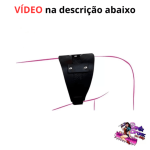 Cinta Peniana para Coxa – Ajustável em Material Sintético com Revestimento Aveludado – Furo Suporta Prótese de até 4 cm de Largura