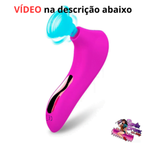 Sugador de Clitóris Recarregável – 7 Modos de Sucção e 5 Intensidades – Estímulo para Clitóris e Mamilos com Silicone Aveludado