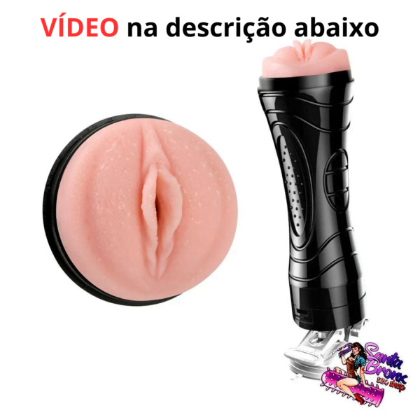 masturbador vagina c vibracao