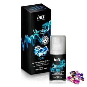 Excitante Unissex Vibration Ice Intt – Facilita e Potencializa o Orgasmo – Efeito Jambu – Refrescância, Vibração e Aumenta Sensibilidade – Estimula o Clitóris e Glande – Deixa o Sexo Oral mais Saboroso – 17 ml