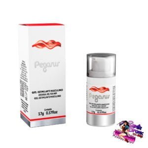 Excitante Masculino Pegasus – Potencializa o Orgasmo – Aquece e Dilata o Pênis – Estimula o Glande – 17 ml