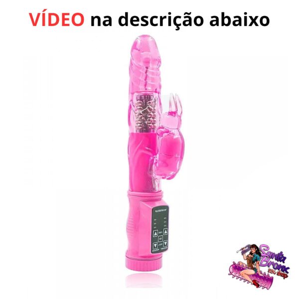 vibrador rabbit rotativo recarregavel