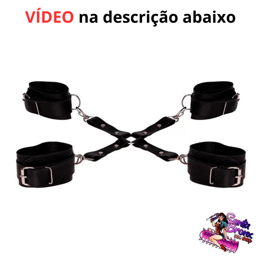 Algemas Para Mãos E Pés Sex Shop Santa Bronx