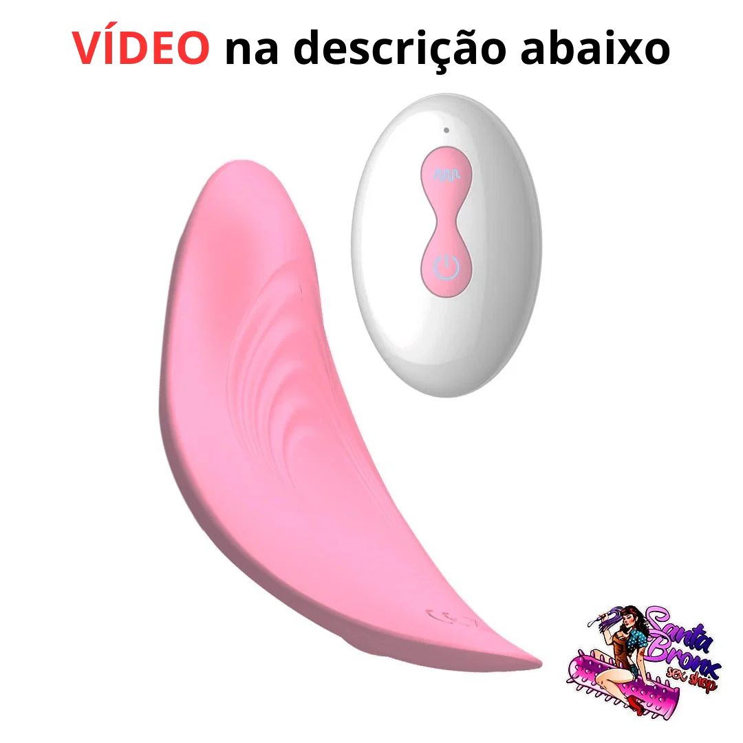 Calcinha Vibratória Recarregável (Controle sem Fio)