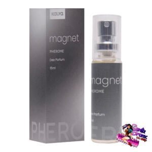 Perfume com Feromônio Magnet Masculino – Possui Aroma Natural Produzido pelo Homem que Atrai o Sexo Feminino – 15 ml – Aroma Forte e Marcante