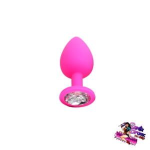 Plug Anal em Silicone Macio – Silicone Aveludado – Tamanho (P)