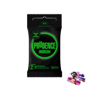 Preservativo Neon Com 3 Unidades Prudence