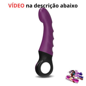 Vibrador Ponto G Luxo – Recarregável – 10 Vibrações – Design Curvo e Resistente à Água