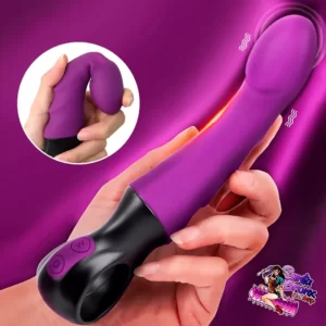 Vibrador Ponto G Luxo – Recarregável – 10 Vibrações – Design Curvo e Resistente à Água