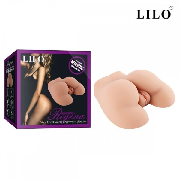 Masturbador em Cyber Skin Super Macio - Vagina e Ânus Realísticos - Comprimento Penetrável: Vagina 17 cm, Ânus 10 cm - Fácil de Limpar e Totalmente Lavável - Image 4