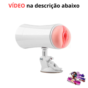 Masturbador Vagina e Boca Vibratório