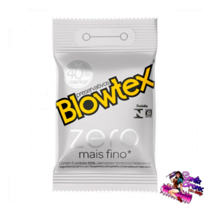 Preservativo Blowtex Extra Fino Pacote com 06 ou 03 Unidades