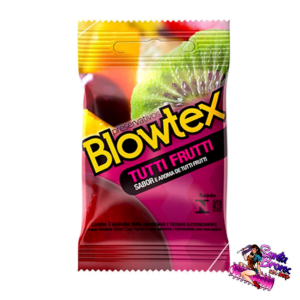 Preservativo Blowtex Sabor Tutti Frutti 03 unidades