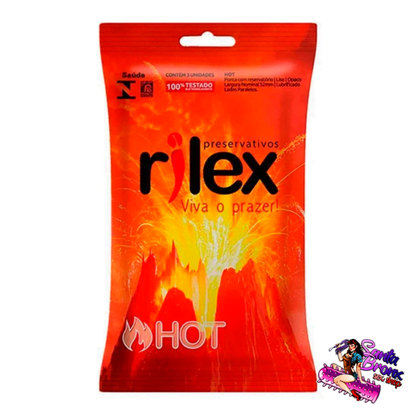 preservativo hot rilex 03 unidades