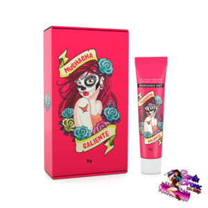 Excitante Feminino Muchacha Caliente Sabor Morango – Facilita e Potencializa o Orgasmo – Aquece e Aumenta Sensibilidade – Estimula o Clitóris – Deixa o Sexo Oral mais Saboroso – 8 gramas