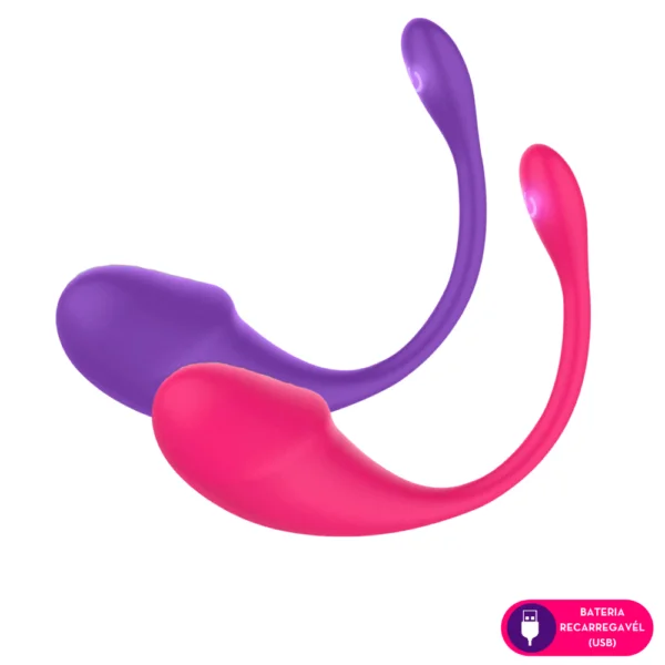 Vibrador Controlado por Aplicativo LoLa – Estímulo para Ponto G e Clitóris – Silicone Macio – 9 Modos de Vibração – Silencioso – Recarregável