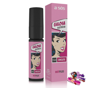 Excitante Feminino Gulosa Elétrica para Oral – Facilita e Potencializa o Orgasmo – Efeito de Shock e Aumenta Sensibilidade – Estimula o Clitóris – 15 Gramas