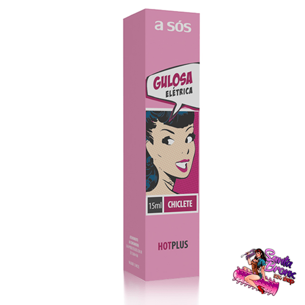gel comestivel para sexo oral gulosa eletrica sabor chiclete