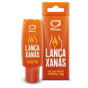 Excitante Feminino Lança Xanas – Facilita e Potencializa o Orgasmo – Esquenta e Vibra – Estimula o Clitóris – 15 Gramas