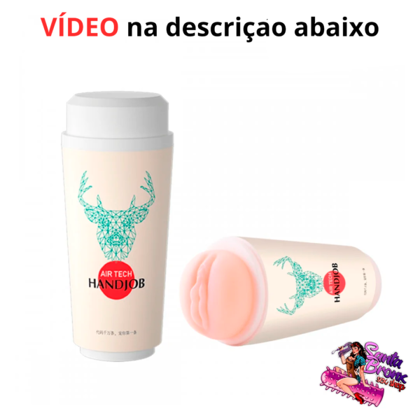 masturbador shake cup em formato de vagina