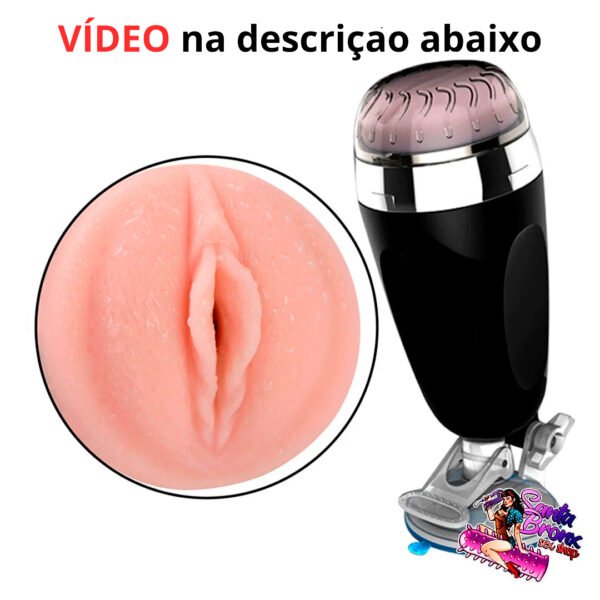 masturbador vagina com ventosa