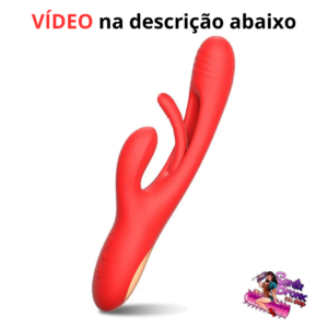 Vibrador Rabbit de Luxo 3 em 1