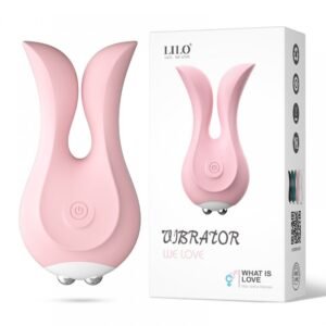 Vibrador Duplo – Recarregável – 10 Vibrações – Estímulo Clitóris e Ponto G