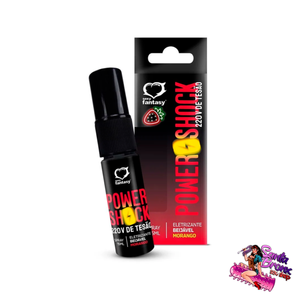 excitante power shock eletrizante comestivel