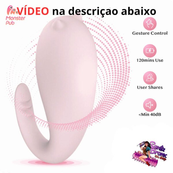 vibrador por aplicativo monster pub original