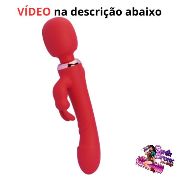 vibrador rabbit e varinha magica