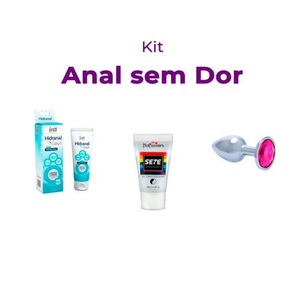 kit sexo anal sem dor