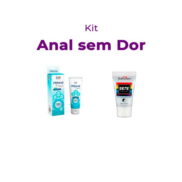 kit sexo anal sem dor anestesico lubrificante