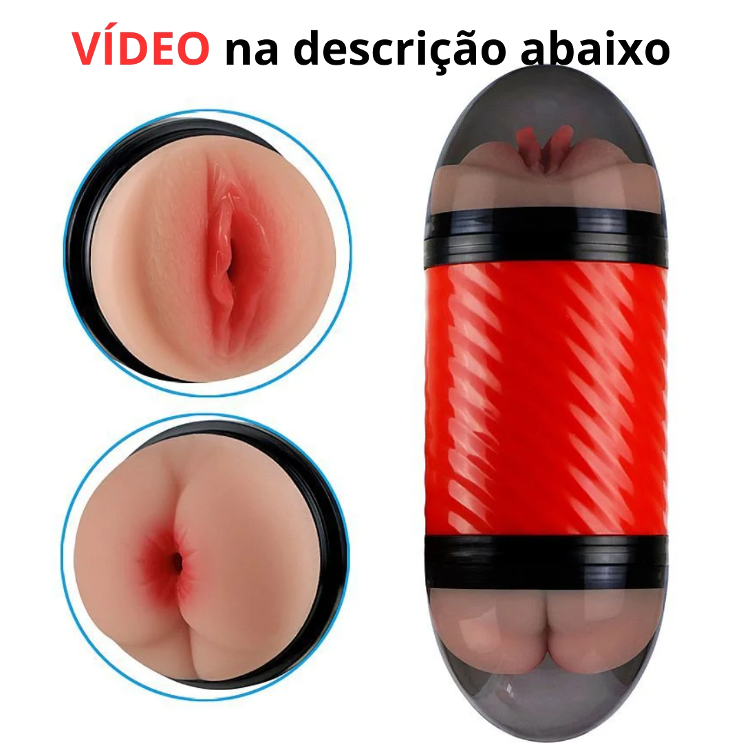 Masturbador Vagina e Ânus