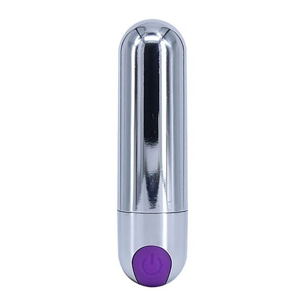 vibrador bullet recarregavel com 10 vibracoes