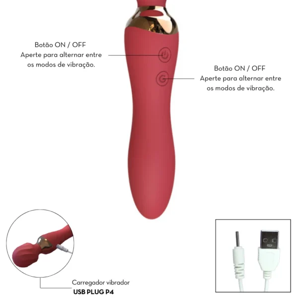 vibrador varinha magica