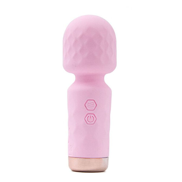 Mini Massageador Estimulador Aveludado e Ponta Flexível que Gira em 360° - 10 Modos de Vibração - Recarregável via USB - Image 4
