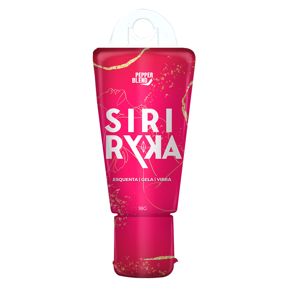 Excitante Feminino Siri Ryca – Facilita e Potencializa o Orgasmo – Esquenta, Gela e Vibra – Comestível Sabor Caju e Lichia – Deixa o Sexo Oral mais Saboroso – 18 gramas