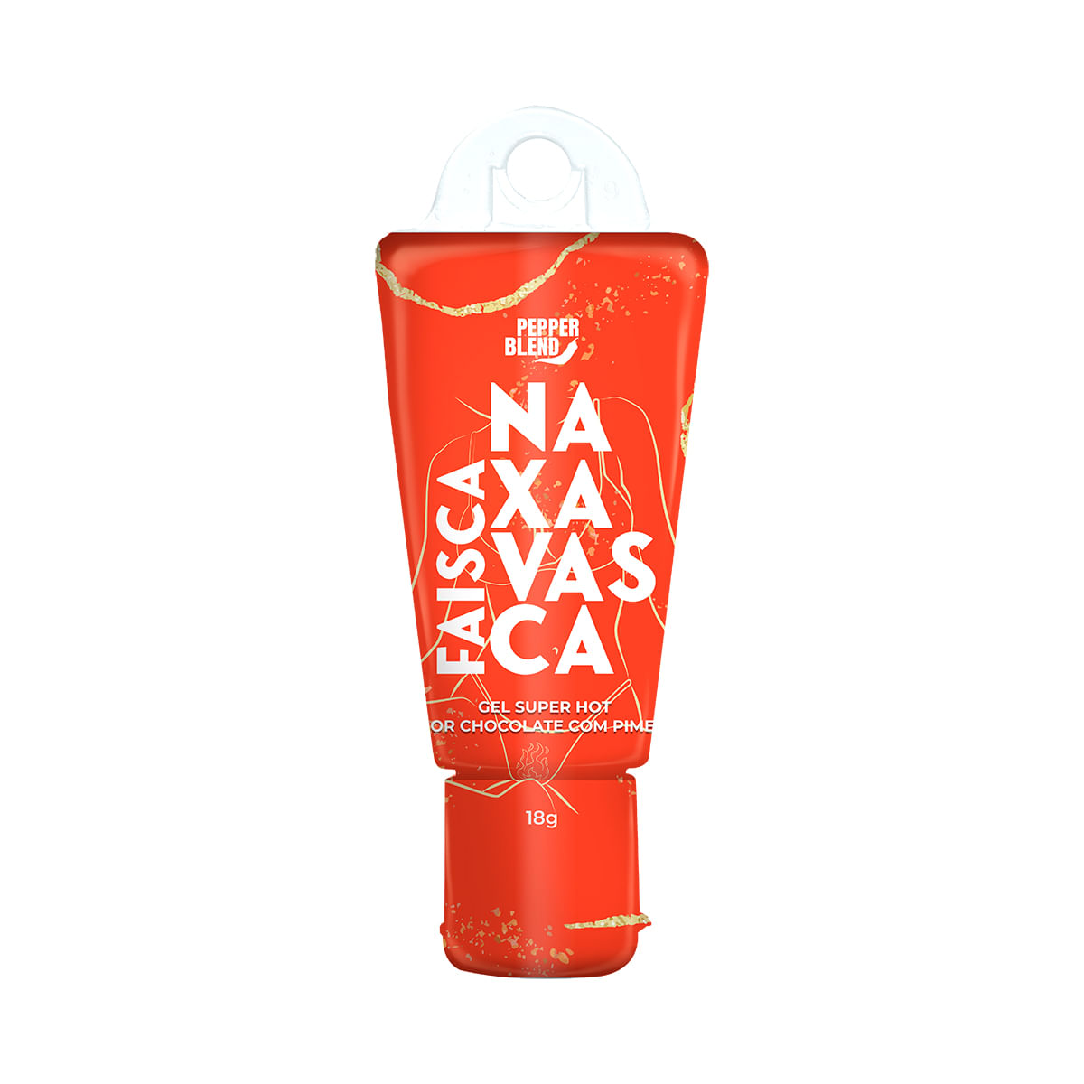 Excitante Feminino Faísca na Xavasca – Facilita e Potencializa o Orgasmo – Efeito de Aquecimento – Comestível Sabor Chocolate com Pimenta – Deixa o Sexo Oral mais Saboroso – 18 gramas