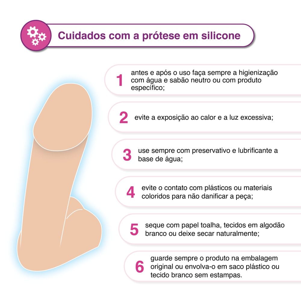 Anel Companheiro – Para Dupla Pentração Anal e Vaginal – Silicone Macio – 16,5cm Comprimento x 3,2cm Espessura