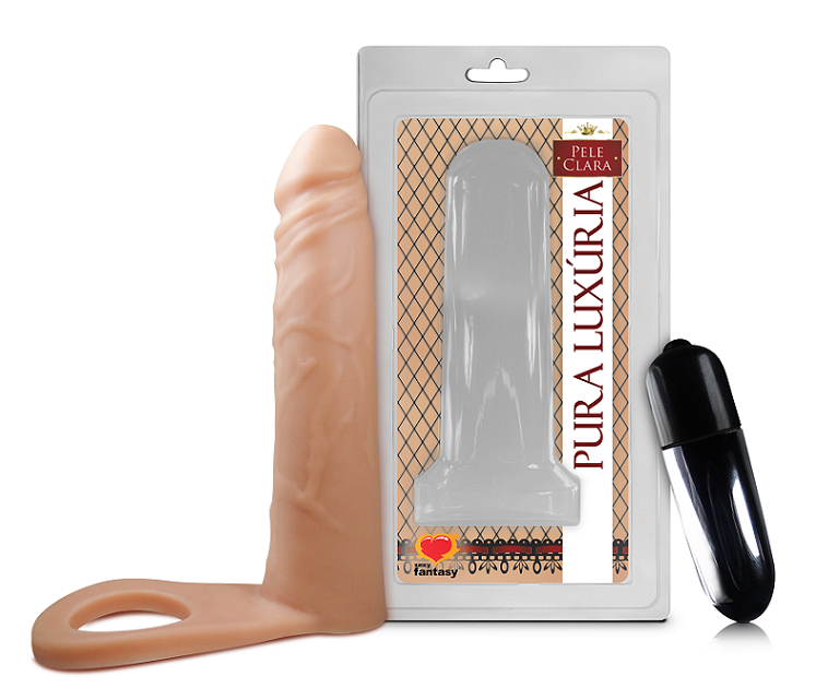 Anel Companheiro Vibratório – Dupla Penetração – Anal e Vaginal ao Mesmo Tempo – 16cm Comprimento x 3,8cm Espessura