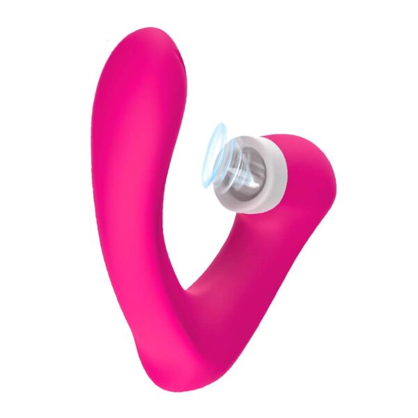 Vibrador Ponto G e Clitóris com Língua - 9 Modos de Vibrações - 9 Modos de Estimulação da Língua - Recarregável via USB - Silicone Macio - Image 4