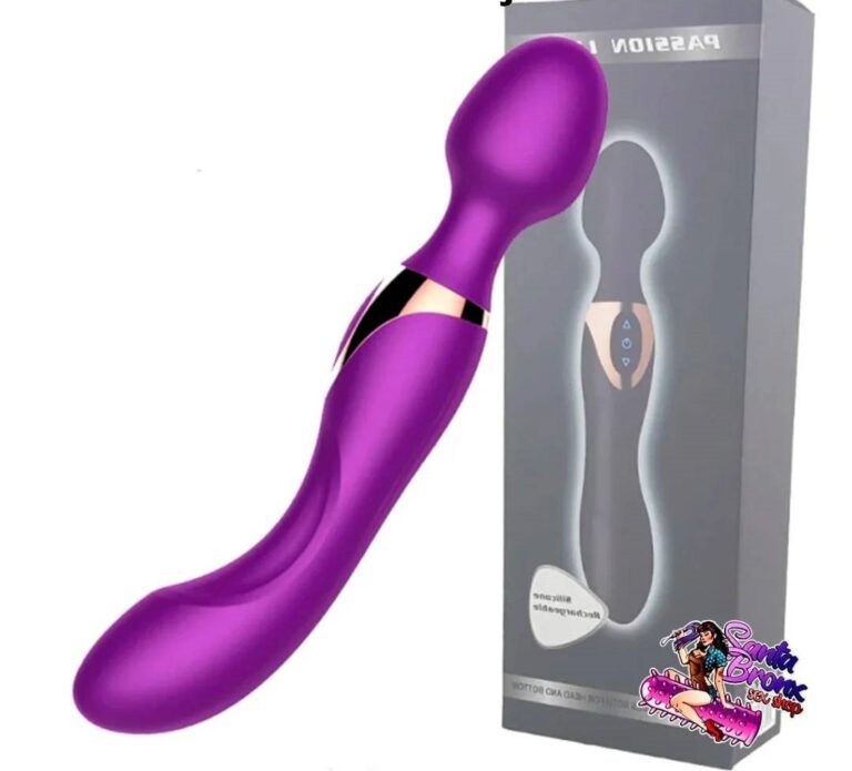 Vibrador Varinha Mágica Dupla Recarregável: O Prazer Redobrado ao Seu Alcance!