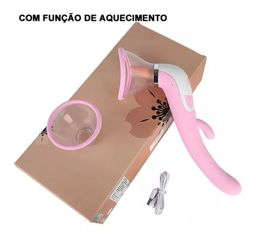 Bomba de Sucção Clitoriana com Língua – Estimulador do Ponto G – 12 Modos de Vibração – Recarregável