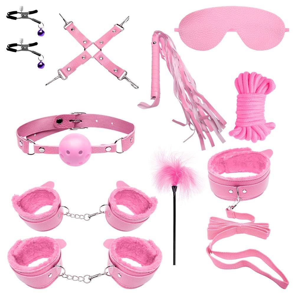Kit Sado BDSM – 10 Peças – Alta Qualidade