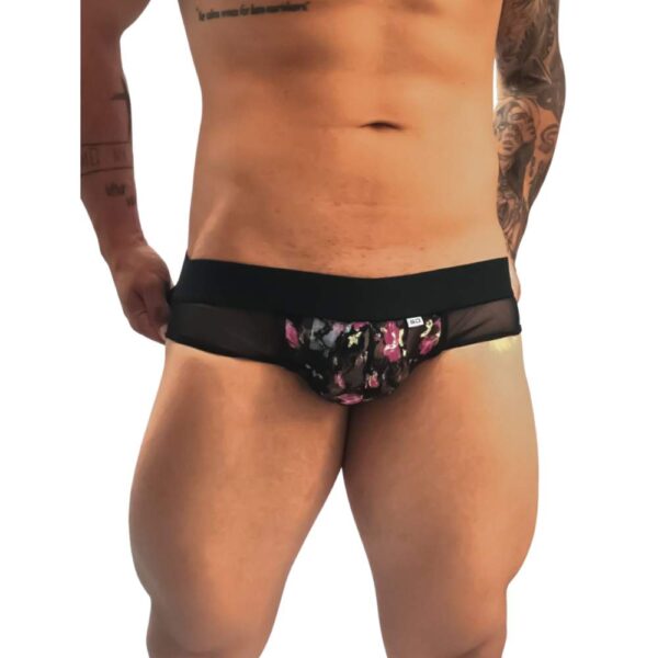 Cueca Em Tule Com Renda Sd Clo 344