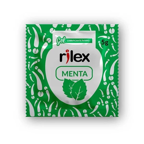 Sachê de Lubrificante Beijável com Refrescância Sabor Menta