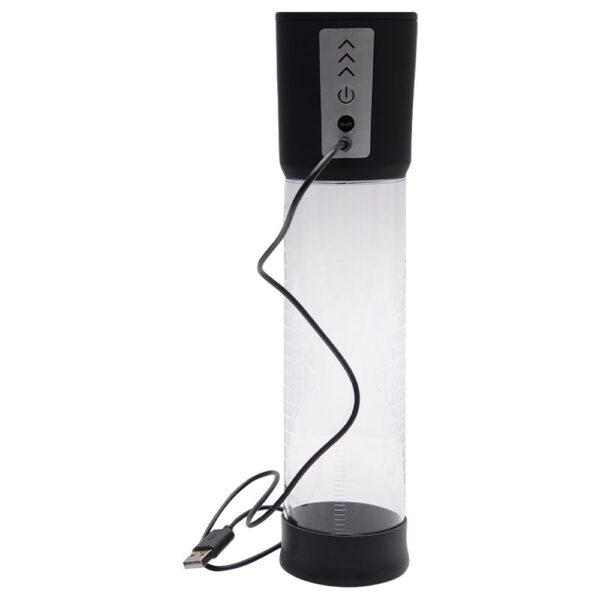 Bomba Peniana Automática - Com Três Modos de Intensidades de Sucção  - Recarregável Via USB -Medidas Aproximadas: 30 cm  Comprimento - 7 cm de Espessura - Tratamento da Disfunção Erétil - Bivolt - Image 3