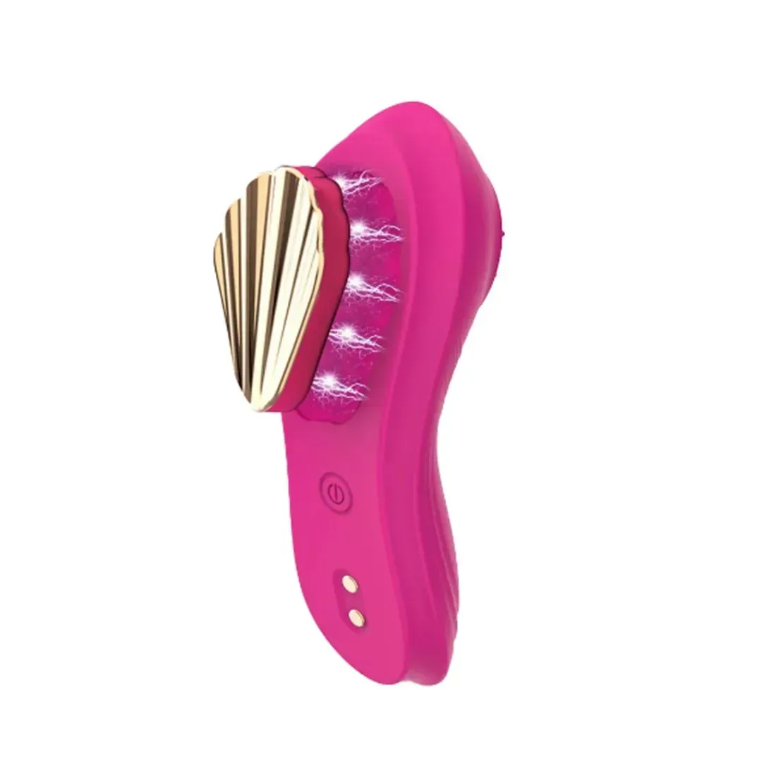 Vibrador de Calcinha – Controlado por Aplicativo – 9 Modos de Vibrações – Vibrações Intensas para Estímulo do Clitóris – Imã com Formato de Concha para Fixar na Calcinha – Recarregável USB – Compatível com Android e IOS