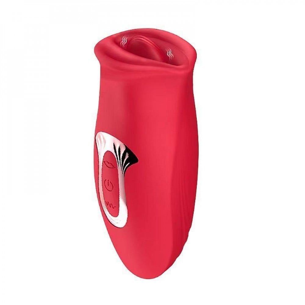 Vibrador Boca – 10 Modos de Estimulação Que Simulam Os Movimentos da Língua de Abrir e Fechar da Boca – 2 Modos de Vibração  – Recarregável USB – Bivolt