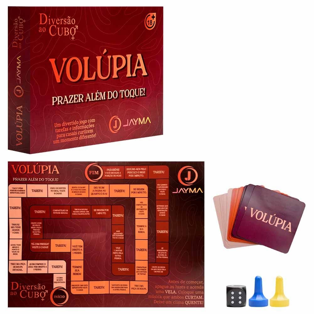 Jogo de Tabuleiro Erótico Para Casal – Com 30 cartas – 01 Dado – 02 Pinos